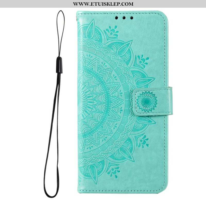 Etui Folio do Google Pixel 6 Mandala Słońca